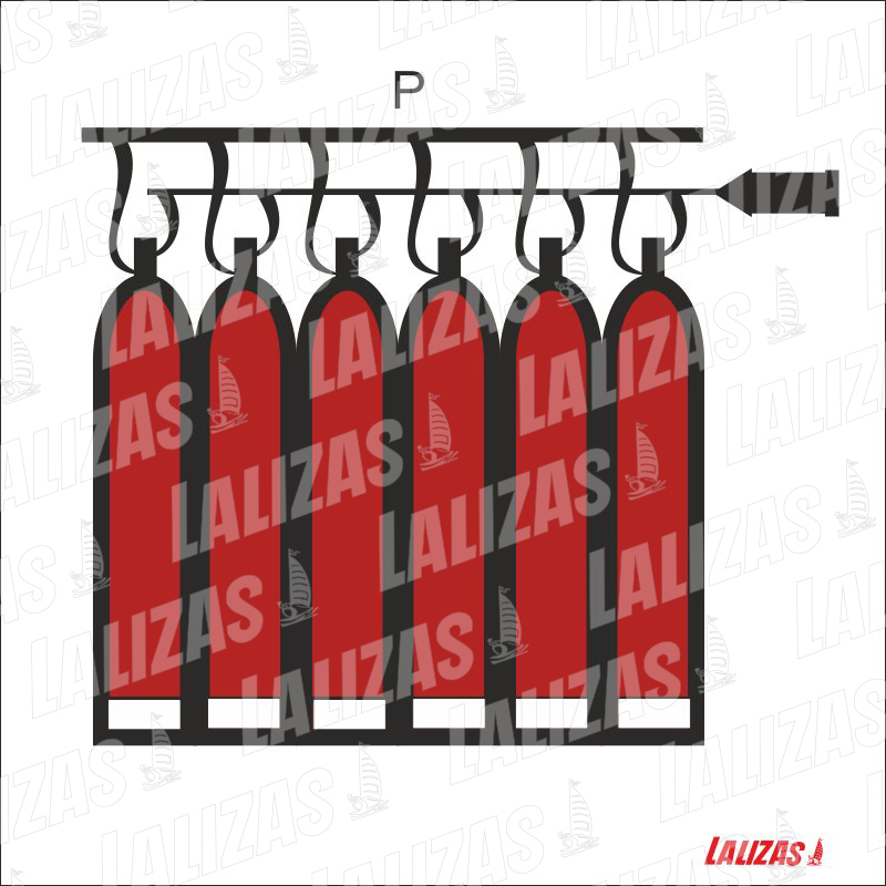 Fixed Fire Extinquisher Battery -powder image