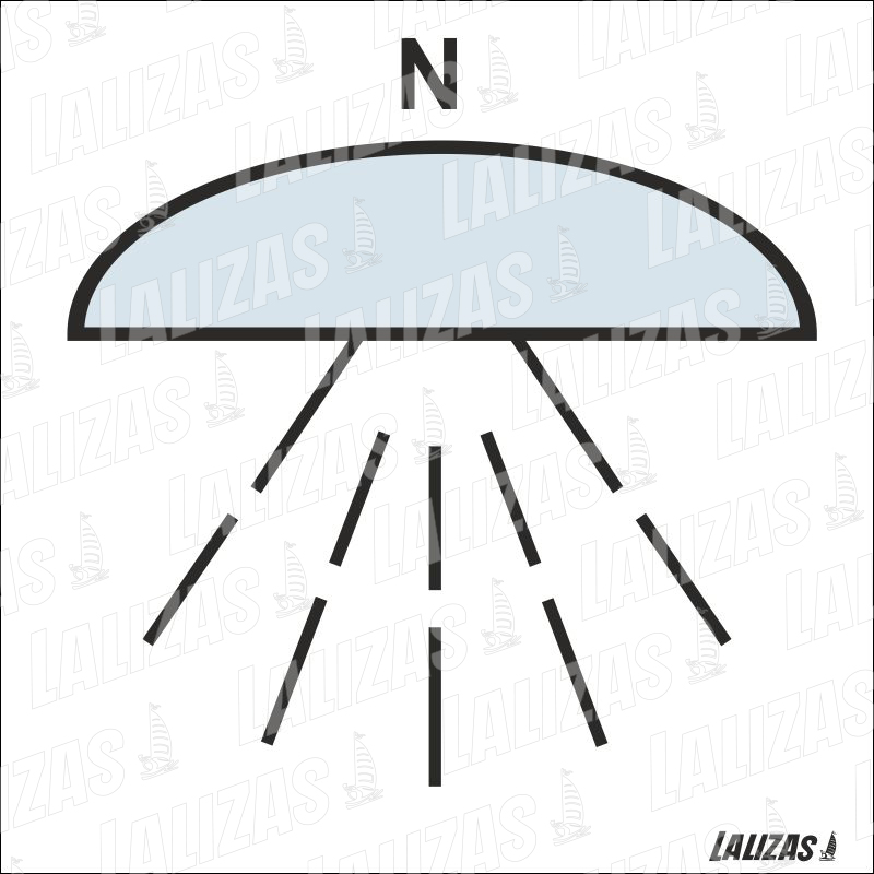 Space Protected by Nitrogen F/Exting, Fire Control Symbol ISO 17631 image