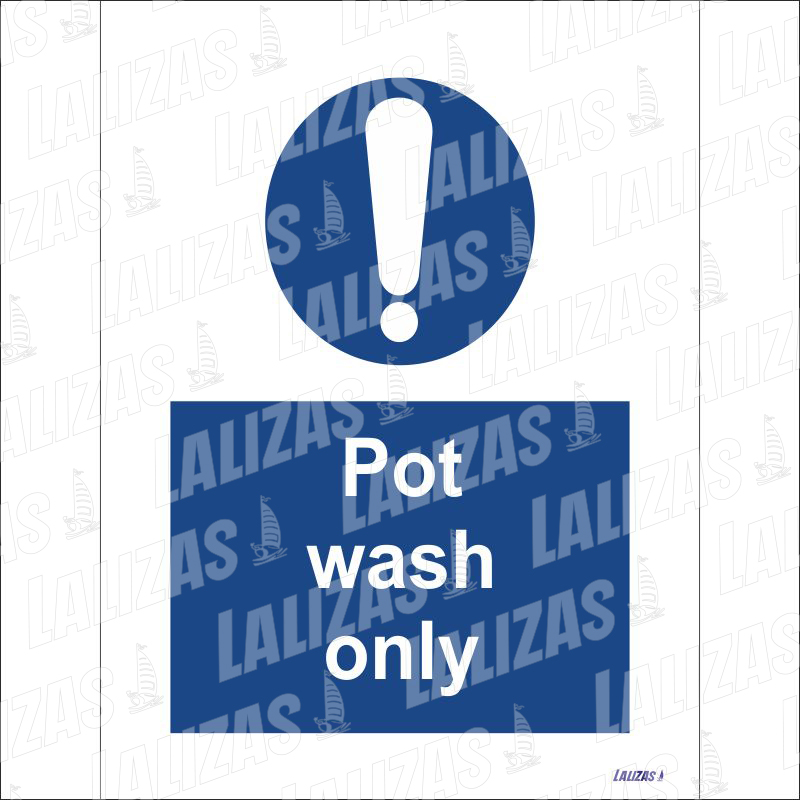 Pot Wash Only, #5779Kj image